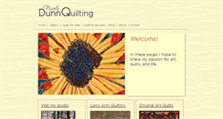 Desktop Screenshot of dunnquilting.com